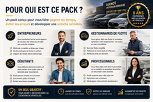 Pack de formation pour entrepreneurs et professionnels de la location automobile